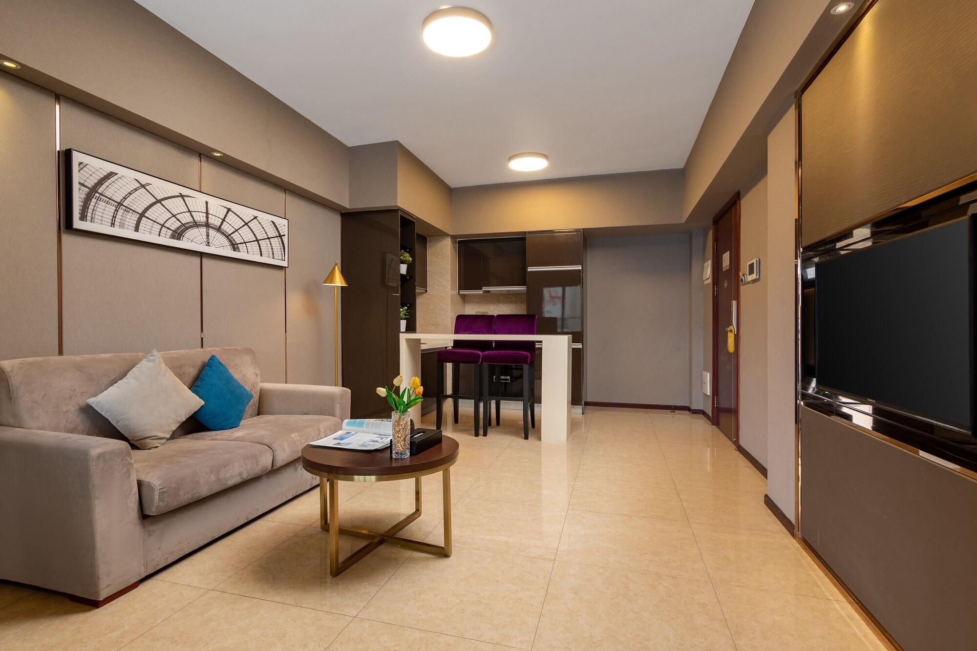 Foshan Poltton International Serviced Apartment-Canton Fair Free Shuttle Bus Exterior photo