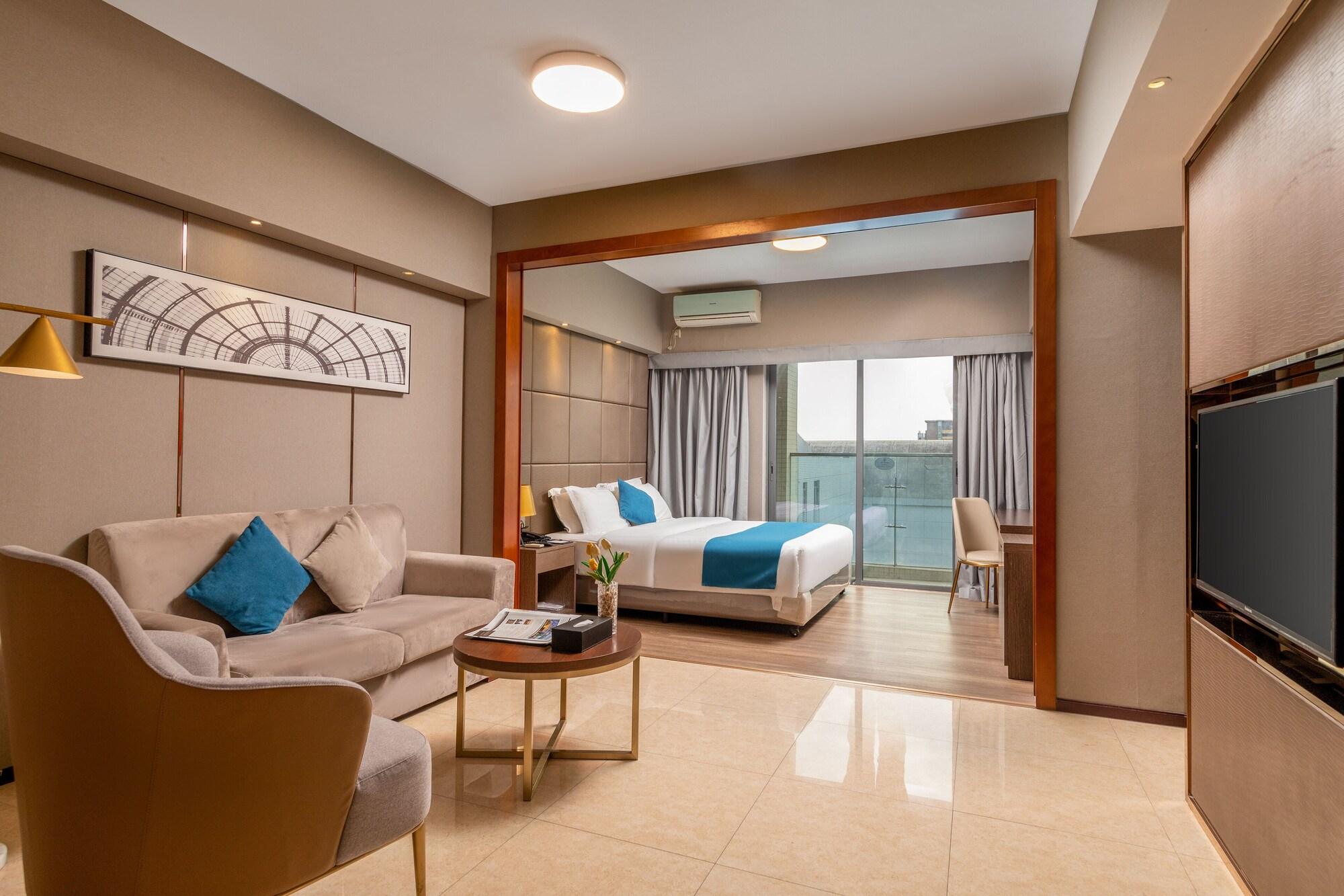 Foshan Poltton International Serviced Apartment-Canton Fair Free Shuttle Bus Exterior photo
