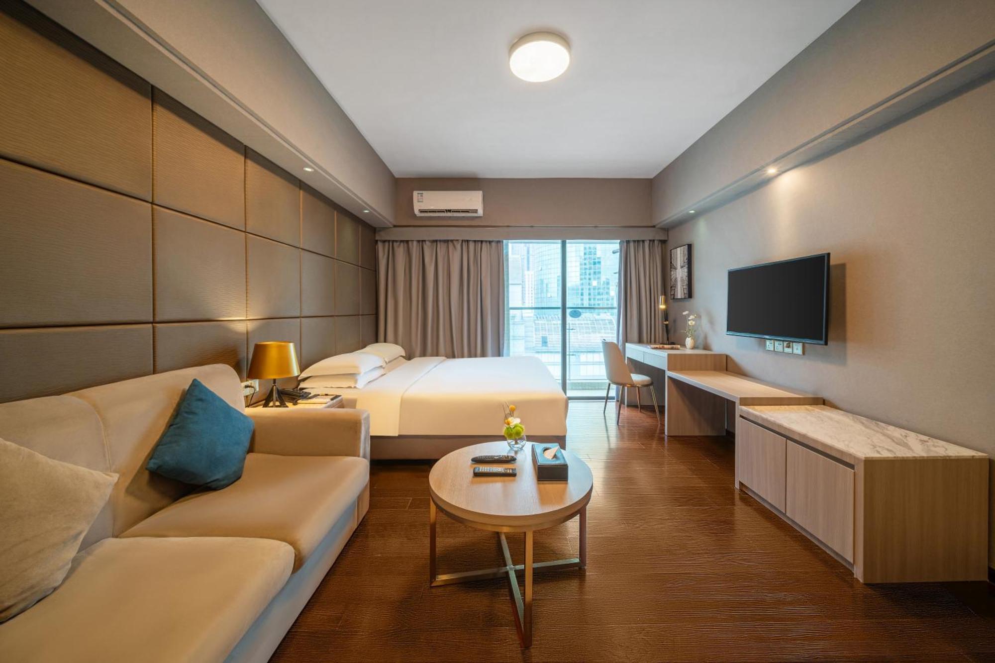 Foshan Poltton International Serviced Apartment-Canton Fair Free Shuttle Bus Exterior photo