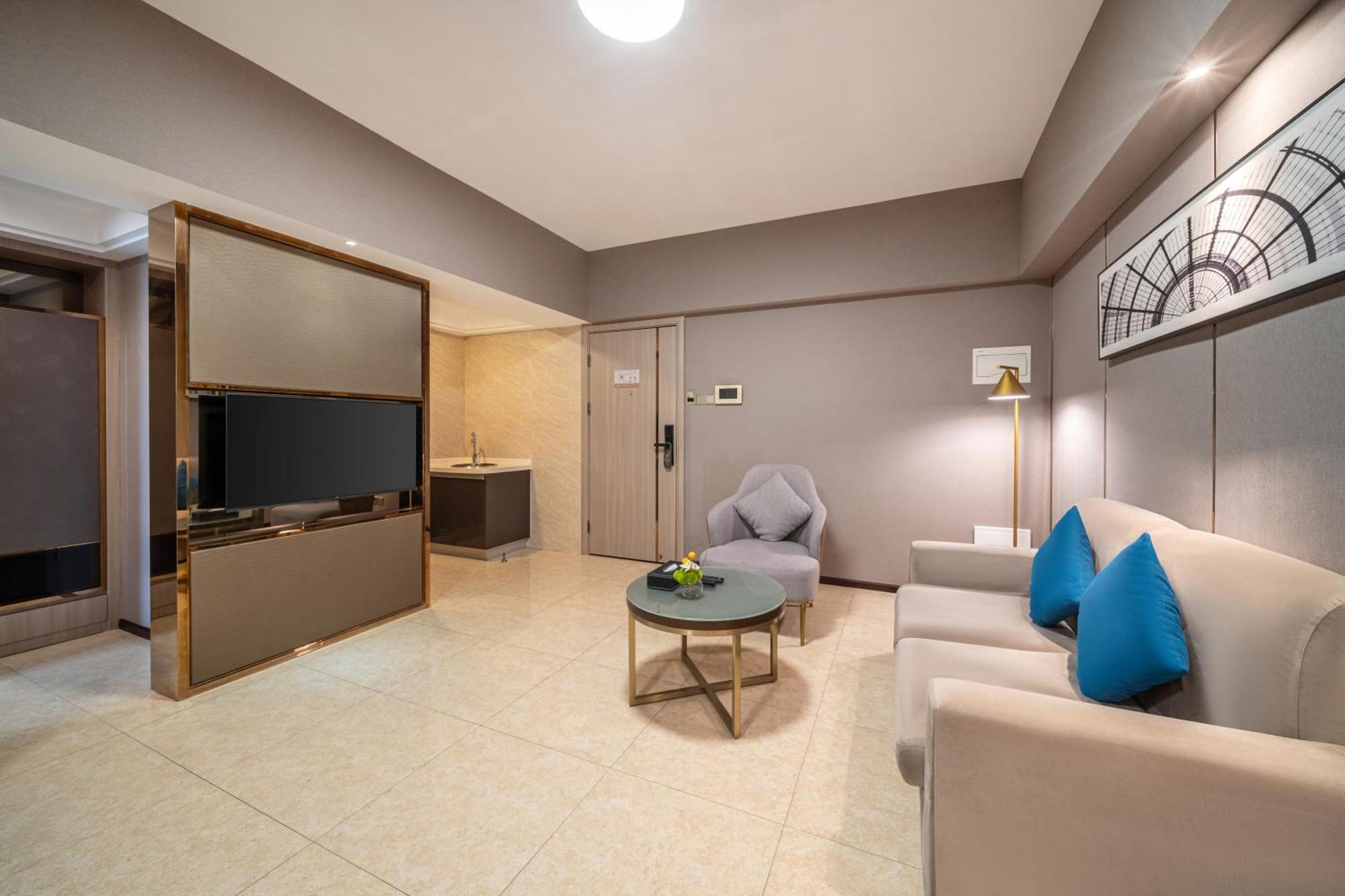 Foshan Poltton International Serviced Apartment-Canton Fair Free Shuttle Bus Exterior photo
