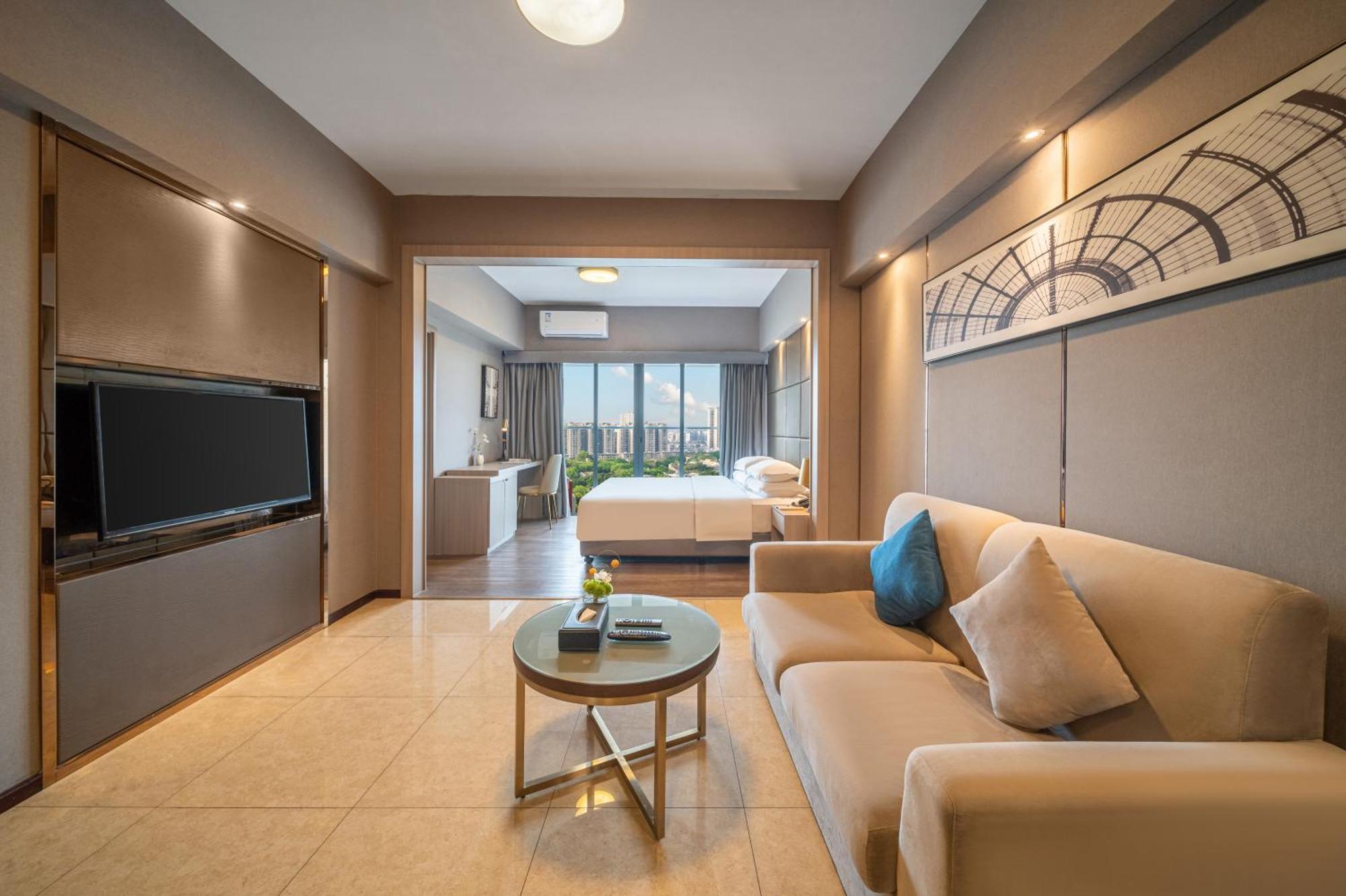 Foshan Poltton International Serviced Apartment-Canton Fair Free Shuttle Bus Exterior photo